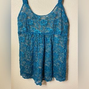 New York & Co. Lace Babydoll Tank